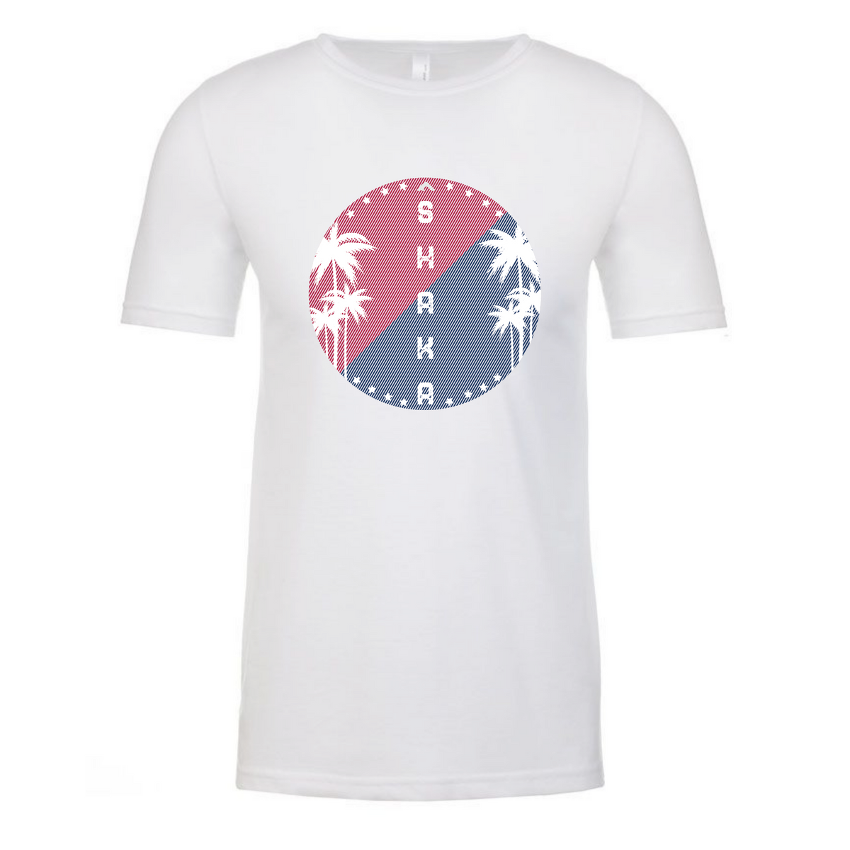 Shaka Shirt - Red & Blue