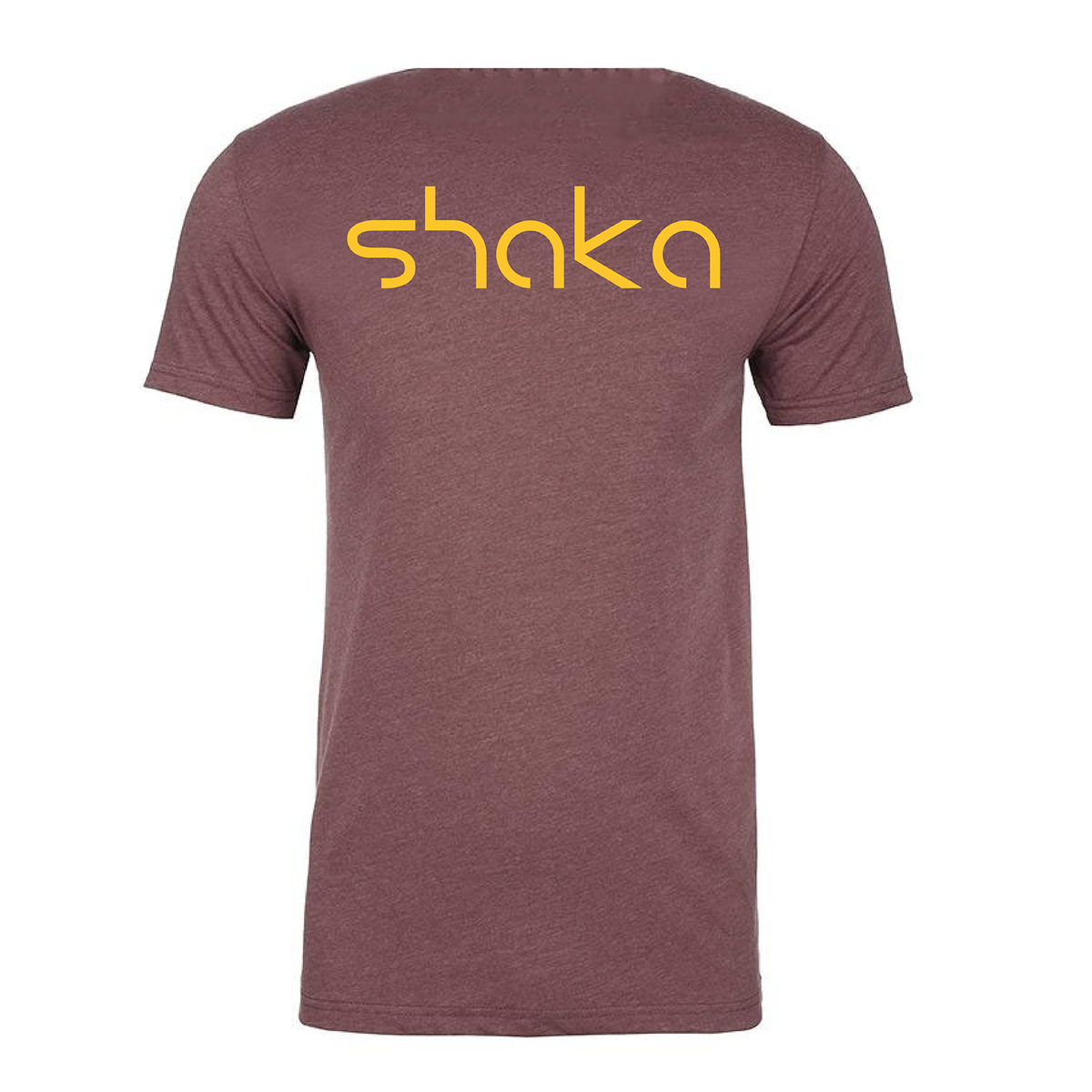 Shaka Shirt - Maroon & Gold